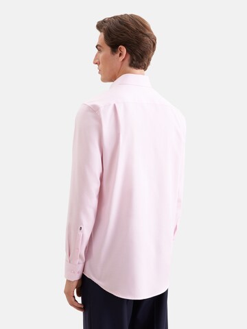 Coupe regular Chemise business SEIDENSTICKER en rose