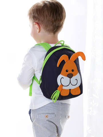 SIGIKID Backpack 'Minirucksack mit Tiermotiv' in Blue
