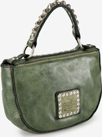 Borsa a mano 'Afrodite' di Campomaggi in verde: frontale