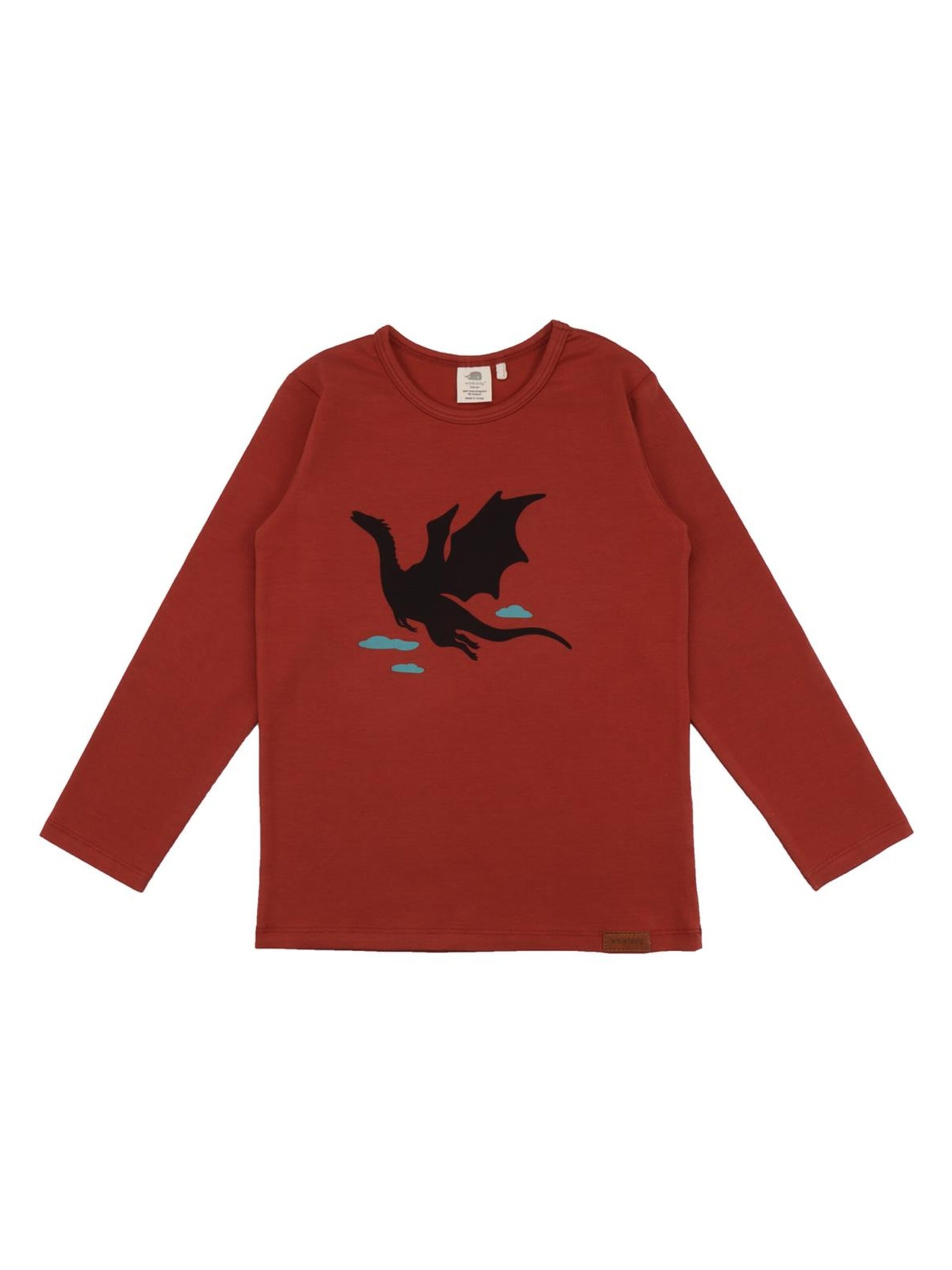 Walkiddy Shirt 'Castleland' in Red: front
