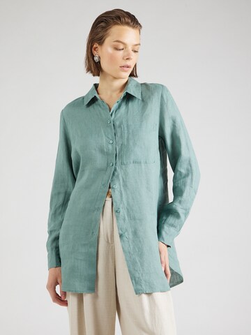 s.Oliver Blouse in Groen: voorkant