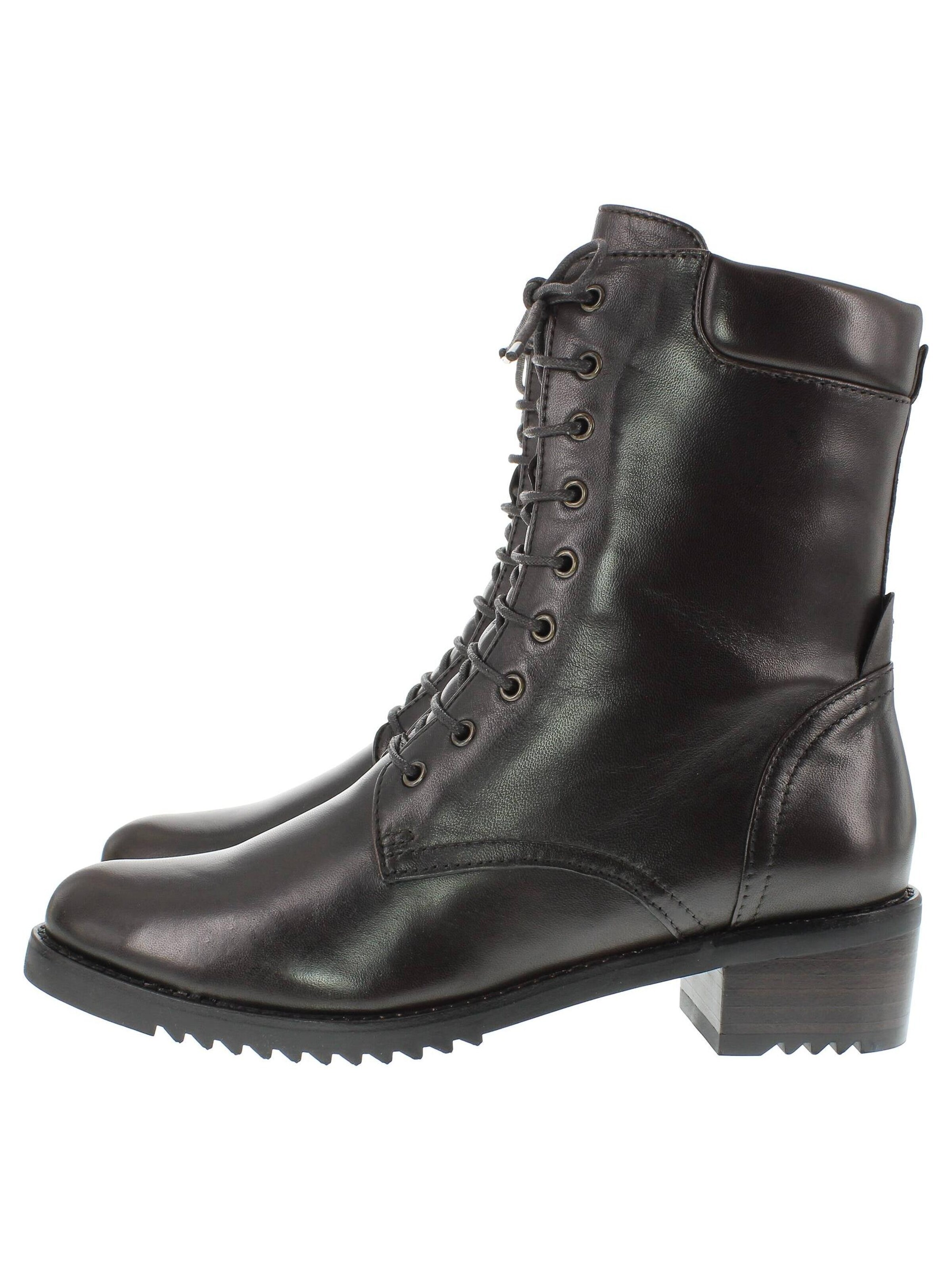 Everybody Schnürstiefelette 'BIONDA'‌‌‌‌ in Braun