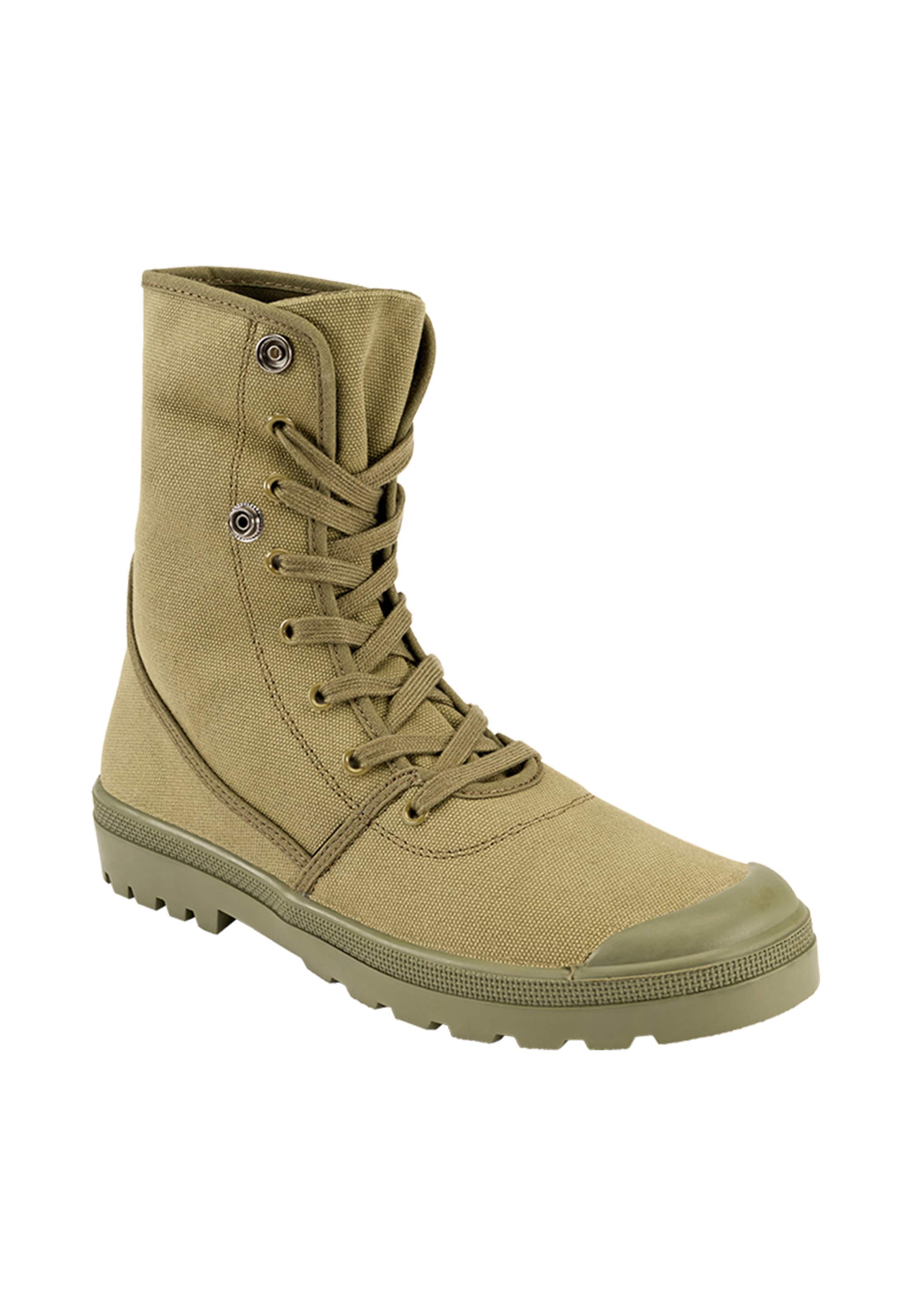 Brandit Sneaker in Grün: Vorderseite