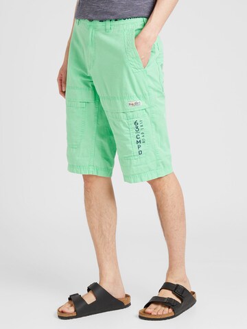 CAMP DAVID regular Παντελόνι σε πράσινο: μπροστά