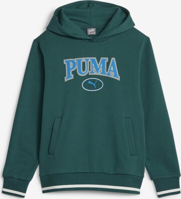 PUMA Athletic Sweatshirt 'SQUAD' in Green: front