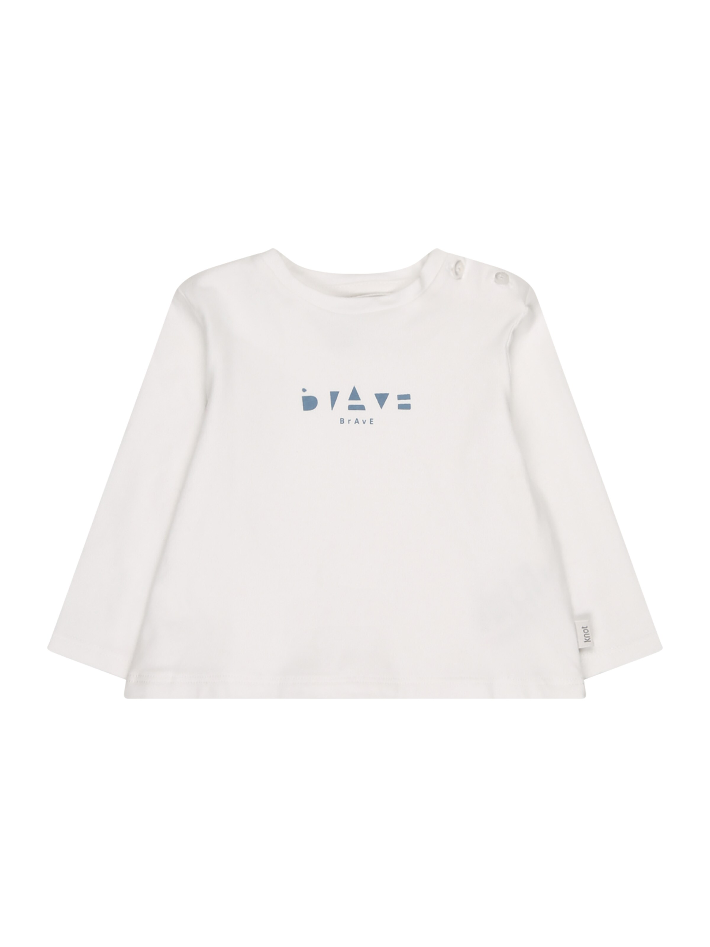 KNOT Shirt in Wit: voorkant