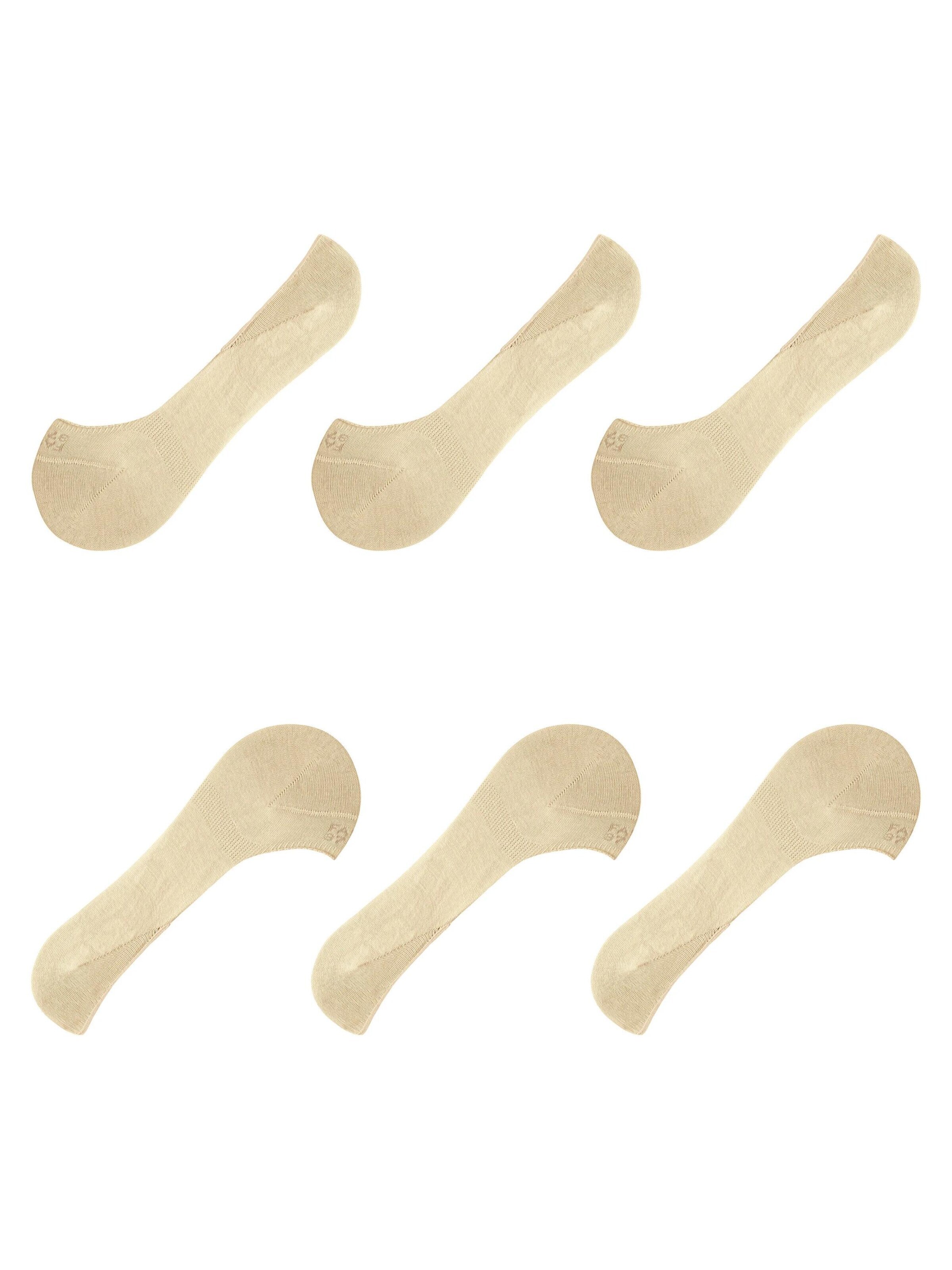 FALKE Füßlinge 'Step 3-Pack'‌ in Beige