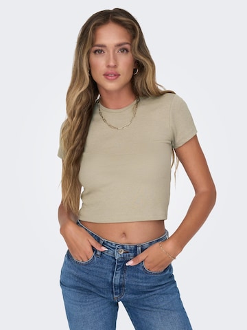 ONLY Shirt 'FAITH' in Beige: front