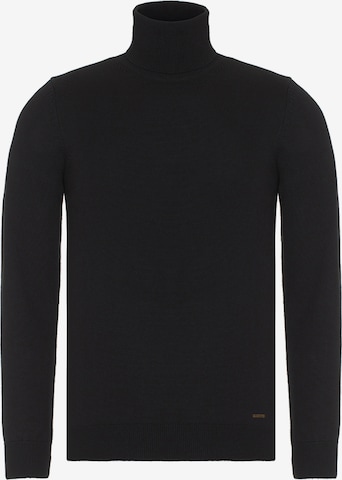 Jimmy Sanders Pullover in Schwarz: predná strana