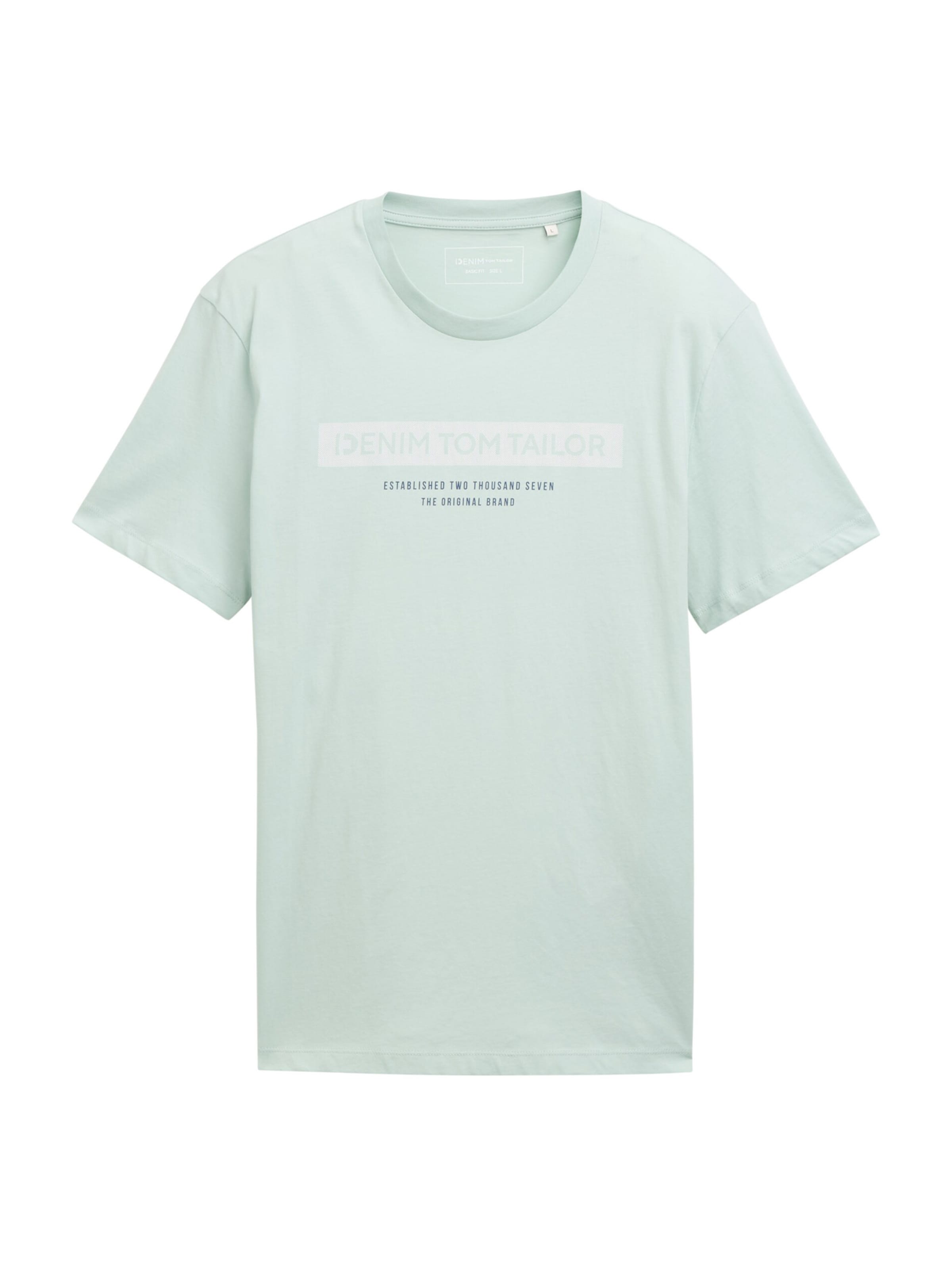 TOM TAILOR DENIM Shirt in Green: front