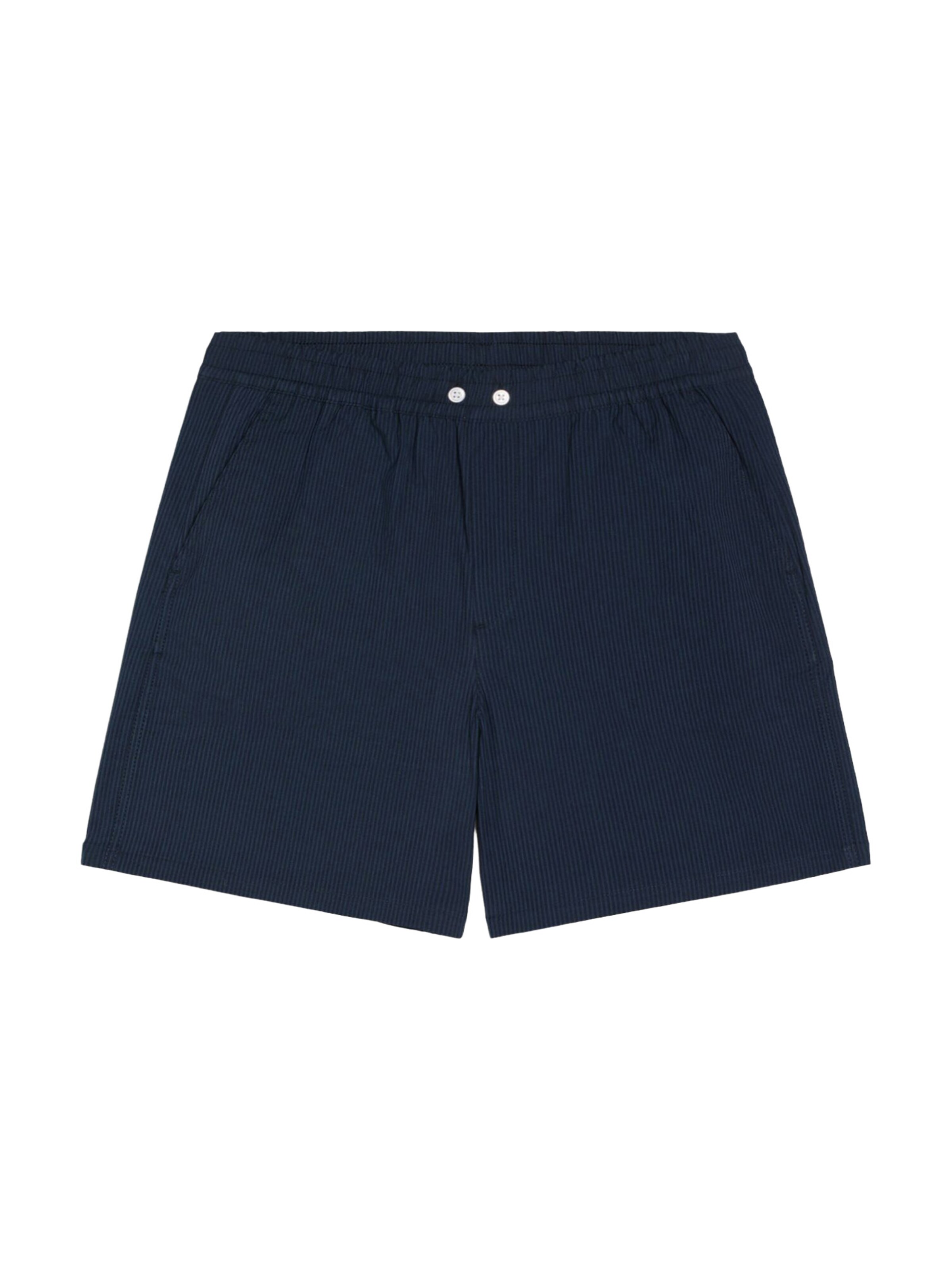 Bershka Broek in 29-30 in de kleur Navy / Enziaan, Productweergave