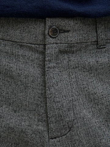 Regular Pantaloni cu dungă 'JPSTACE JJHENRY' de la JACK & JONES pe gri
