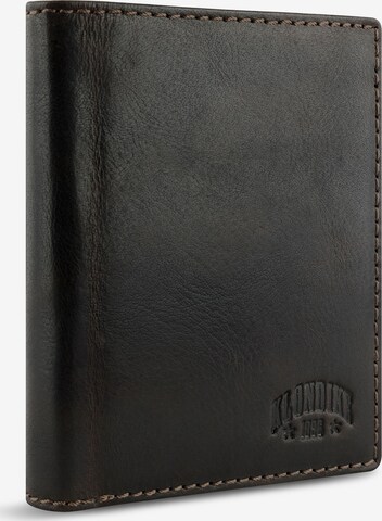 KLONDIKE 1896 Wallet 'Mountain ' in Black: front