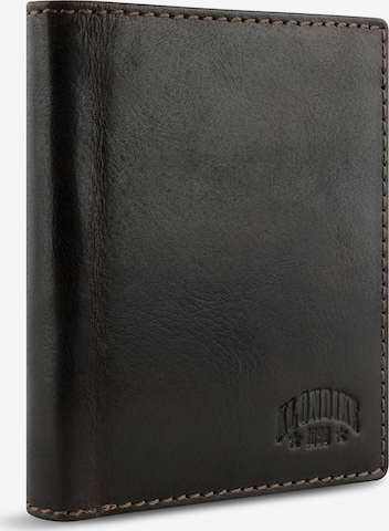 KLONDIKE 1896 Wallet 'Mountain ' in Black: front