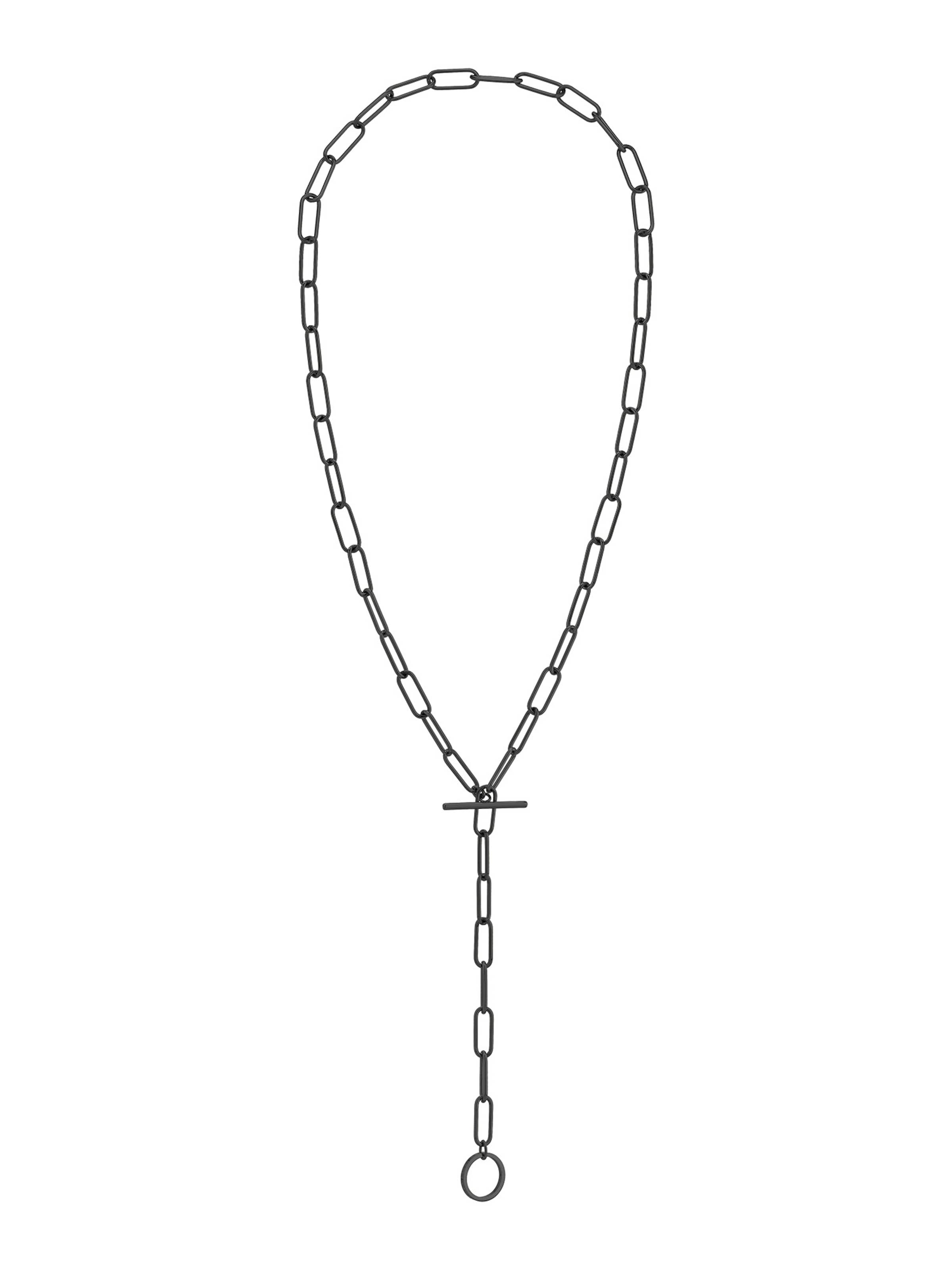 Liebeskind Berlin Necklace in Black: front