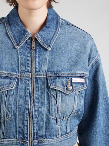 mėlyna Calvin Klein Jeans Demisezoninė striukė
