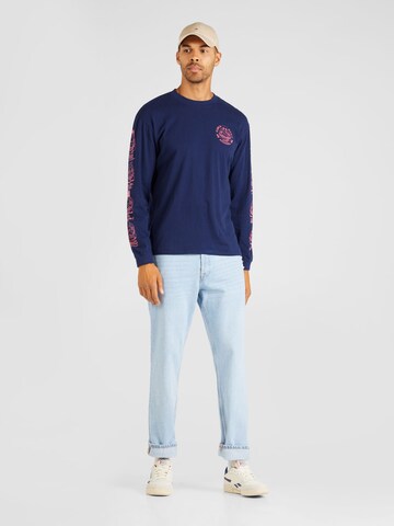 EDWIN Shirt 'Edwin Music Channel' in Blauw