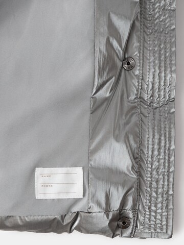 MANGO KIDS Coat 'Marisa' in Silver