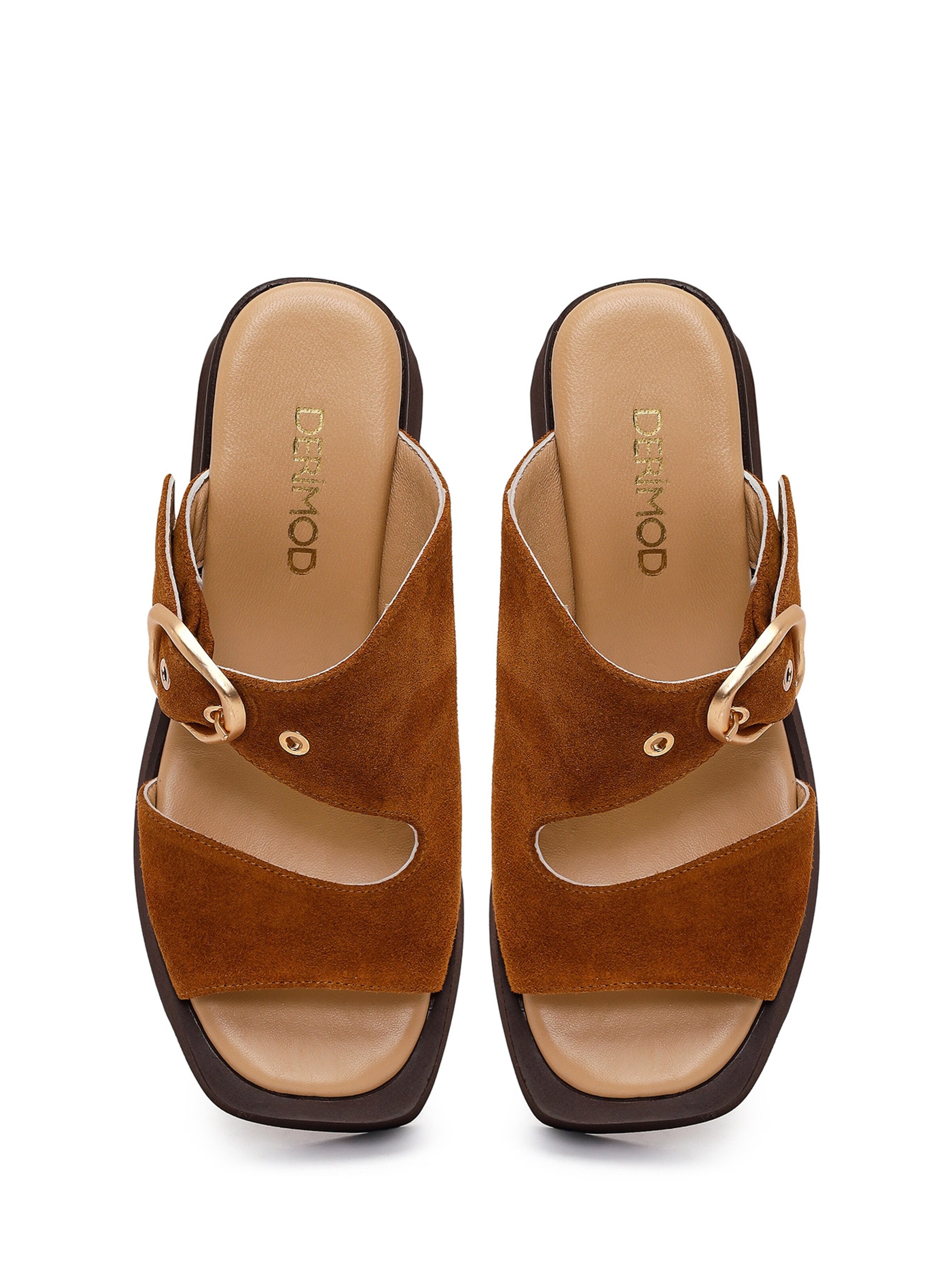 Mule Derimod en marron