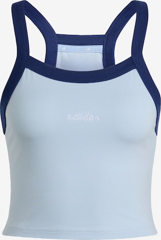 ADIDAS SPORTSWEAR Sports Top 'Seasonal Essentials' in Blue: front
