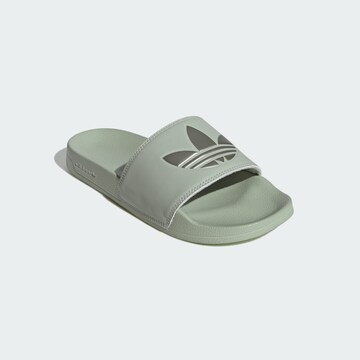 ADIDAS ORIGINALS Šľapky 'Lite Adilette' - Zelená