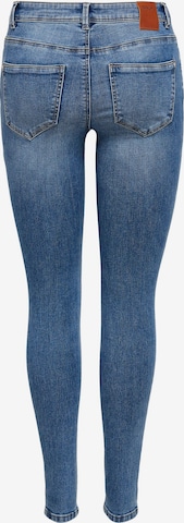 ONLY Skinny Jeans 'WAUW' in Blau