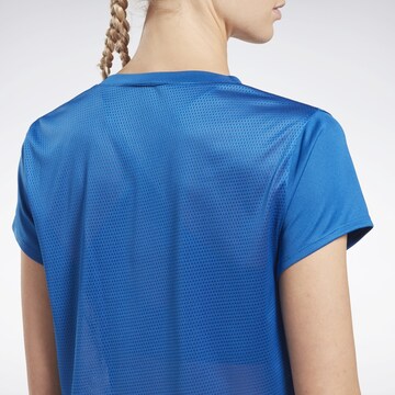 T-shirt fonctionnel Reebok en bleu