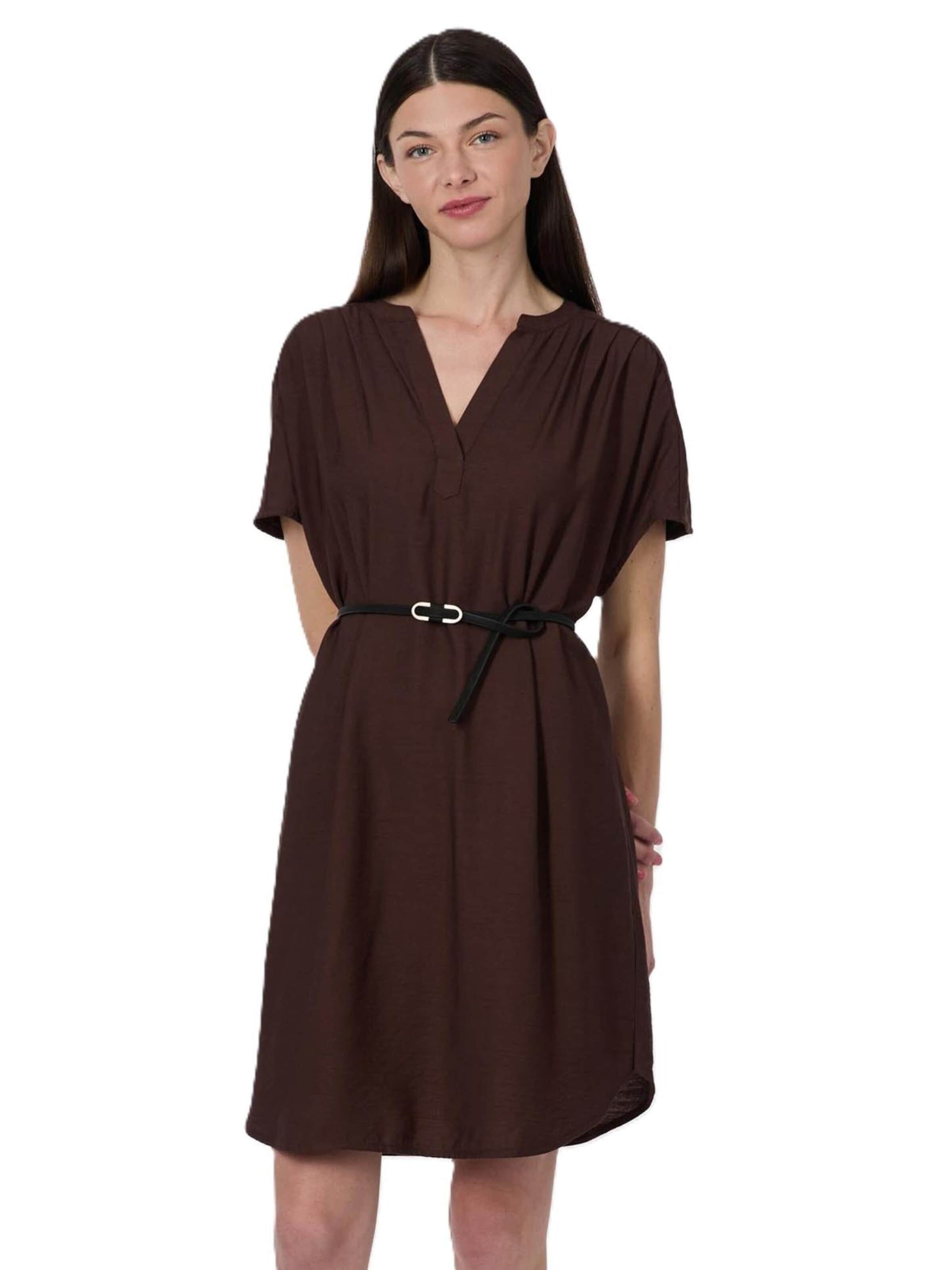 Ragwear Dress 'KLARISA' in Brown: front