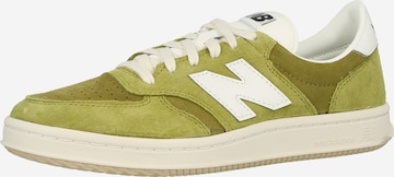 new balance Низкие кроссовки 'T500' в Зеленый: спереди