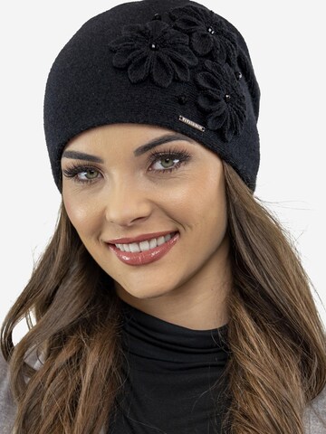 Vivisence Mütze '7053' in Schwarz