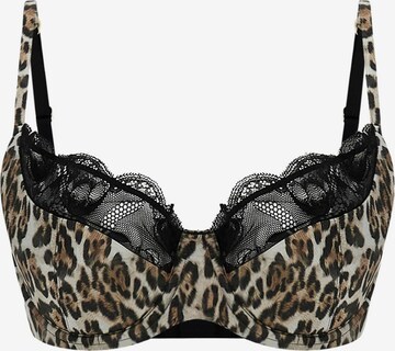 GUESS T-shirt Bra in Mixed colors: front