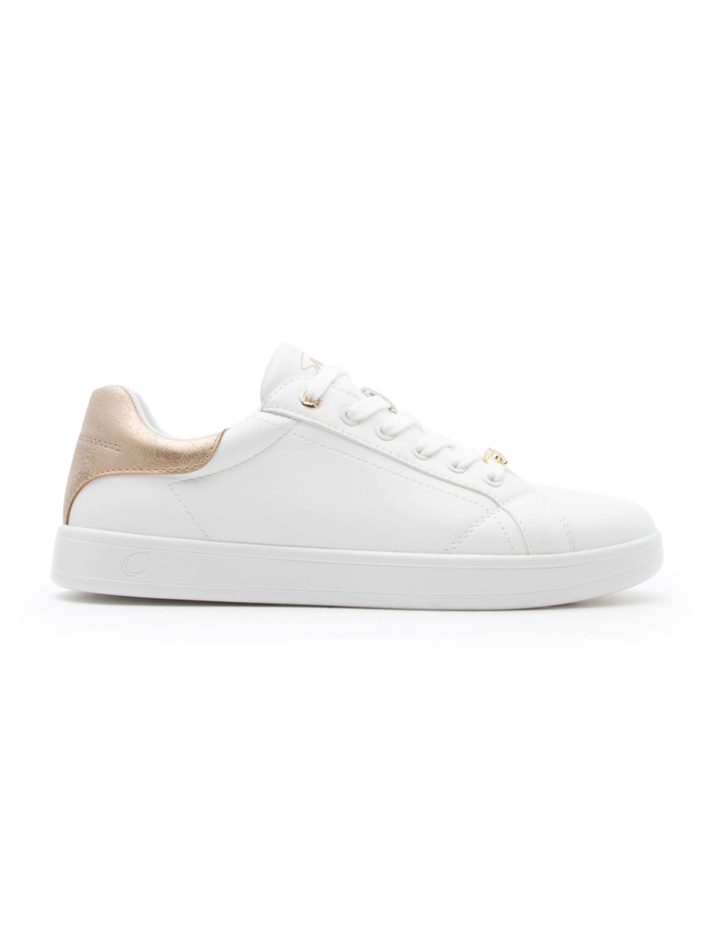 Dancing Queens Sneakers 'SMOVE Accent Dance Sneaker Gold für Frauen' in White: front