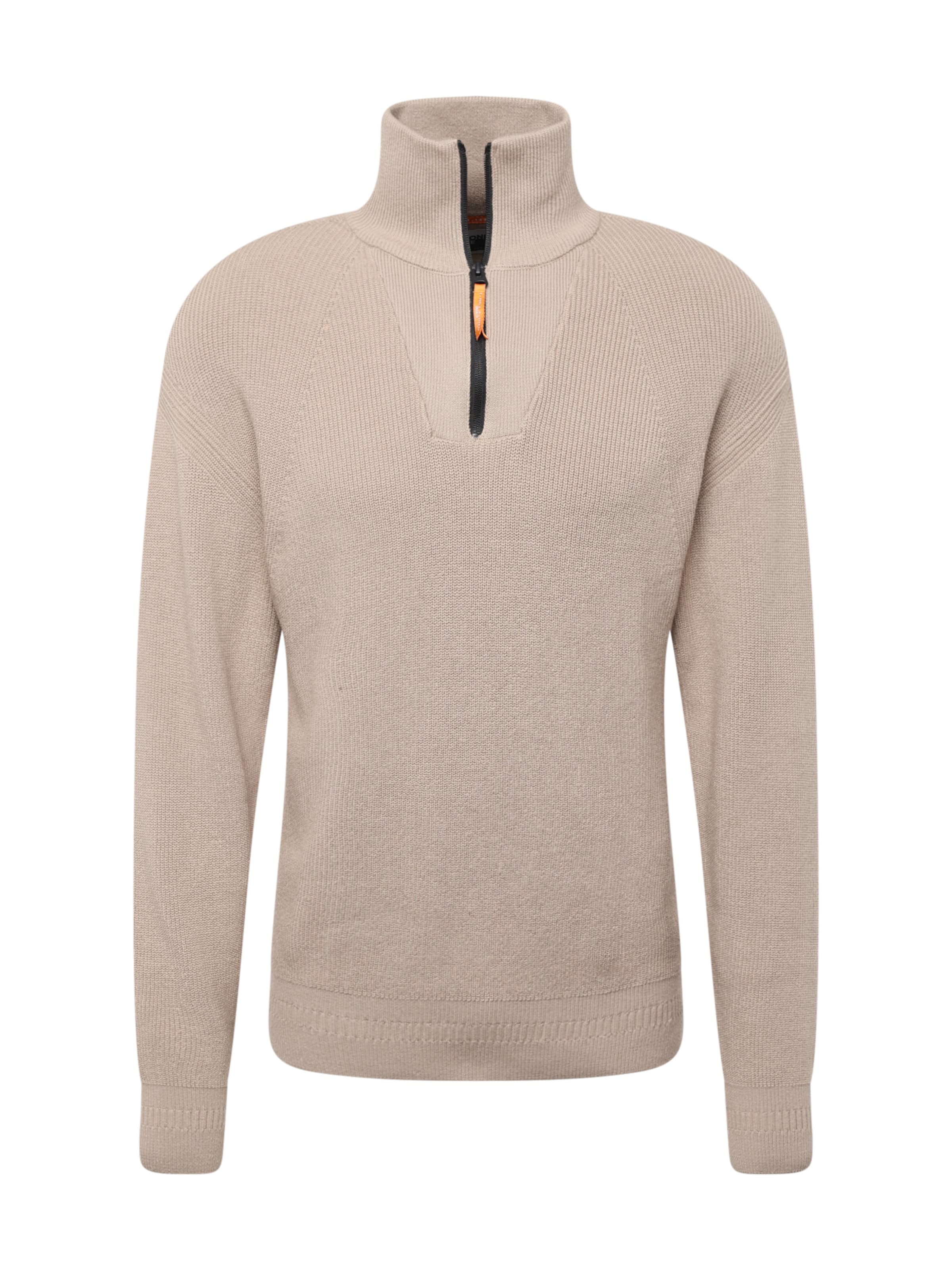 JACK & JONES Sweater in Beige: front