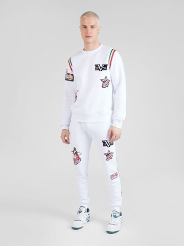 19V69 ITALIA Sweatshirt 'Bruno' in White