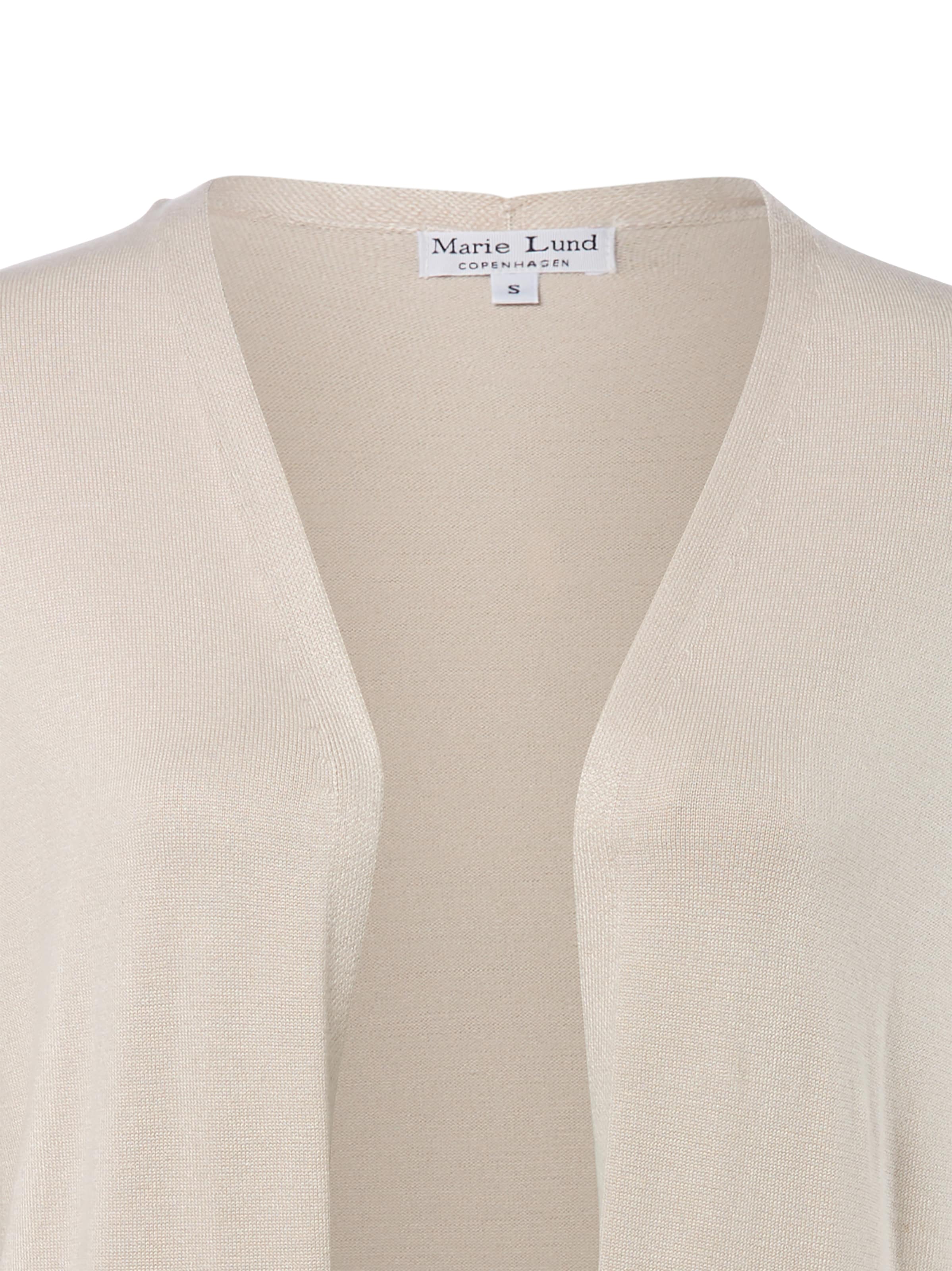 Marie Lund Knit cardigan in Beige