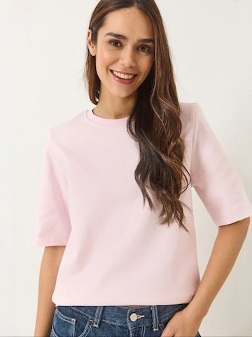 T-shirt 'T-Shirts' Bianco Lucci en rose : devant