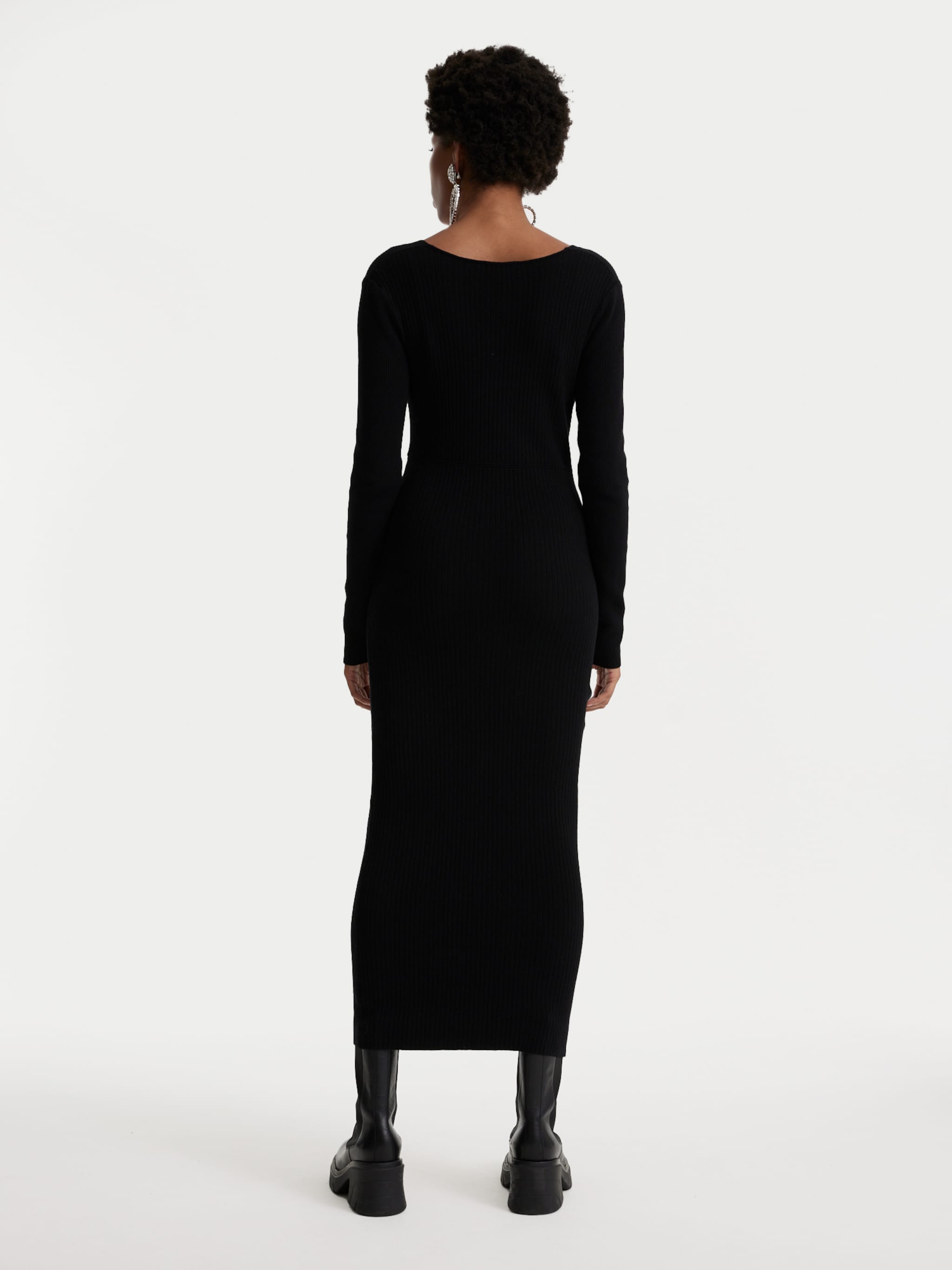 EDITED Producten Jurk 'LIORA' Zwart