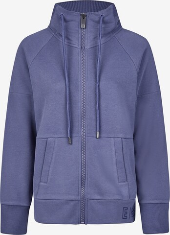 Elbsand Zip-Up Hoodie 'Airin' in Blue: front