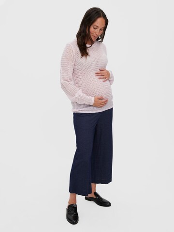 Vero Moda Maternity Pullover 'Taka' in Lila