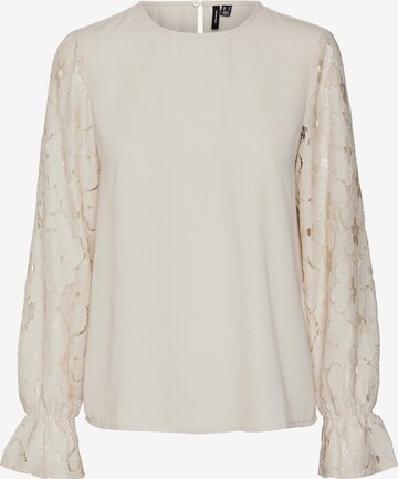 VERO MODA Blouse 'Seja' in Beige: front