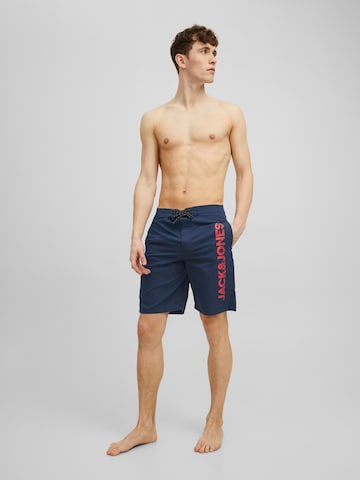 JACK & JONES Plavecké šortky 'Corfu' – modrá