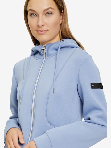 Betty Barclay Zip-Up Hoodie in Blue