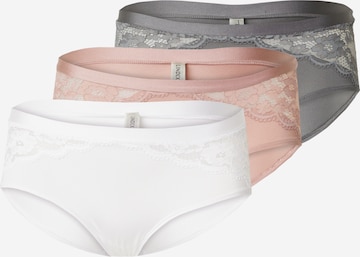 Lindex Spodnje hlače 'Iris' | siva barva: sprednja stran