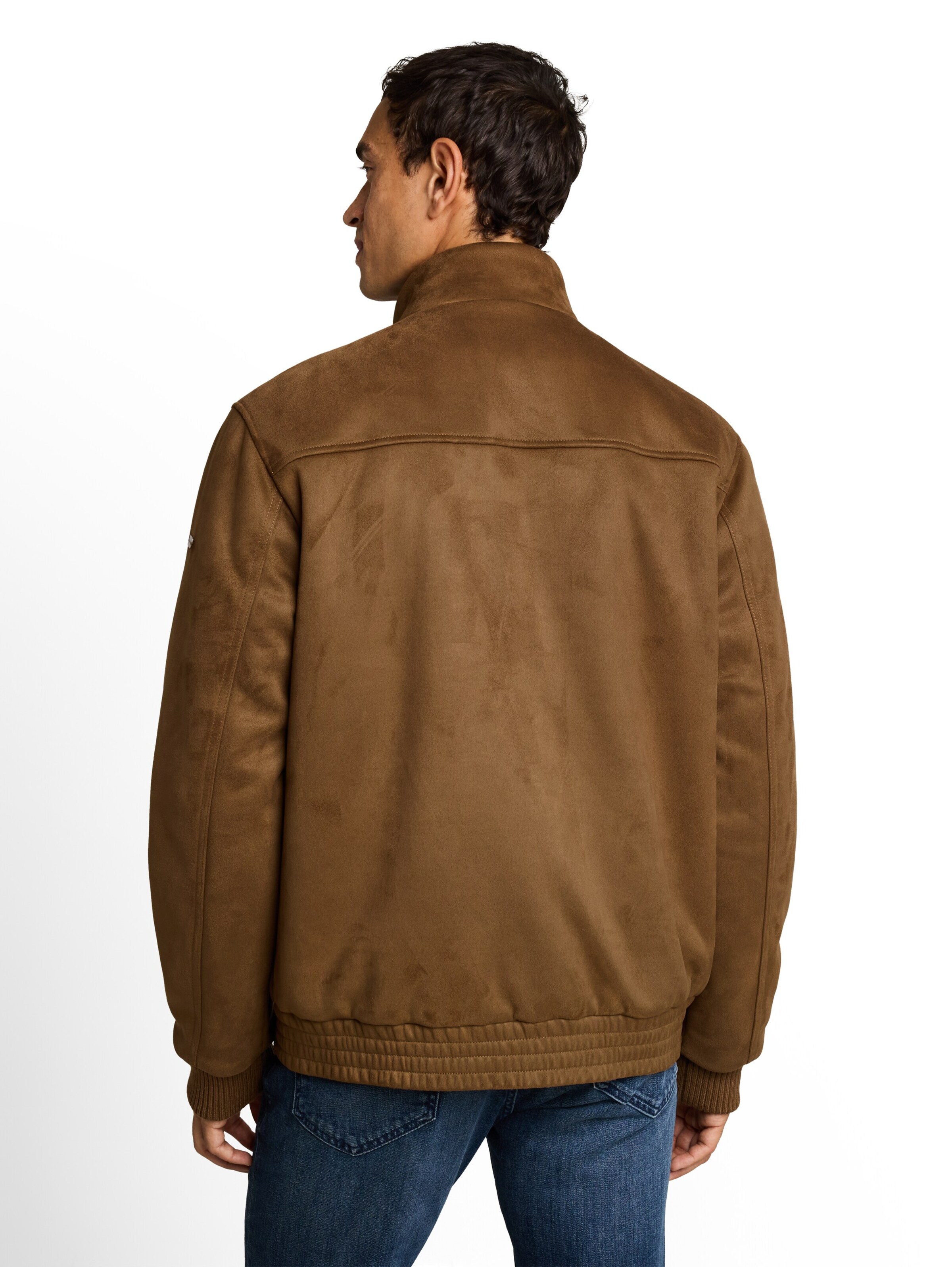 TOM TAILOR Between-season jacket in Brown