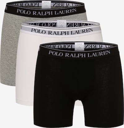 Polo Ralph Lauren Boxershorts in de kleur Grijs / Zwart / Wit, Productweergave