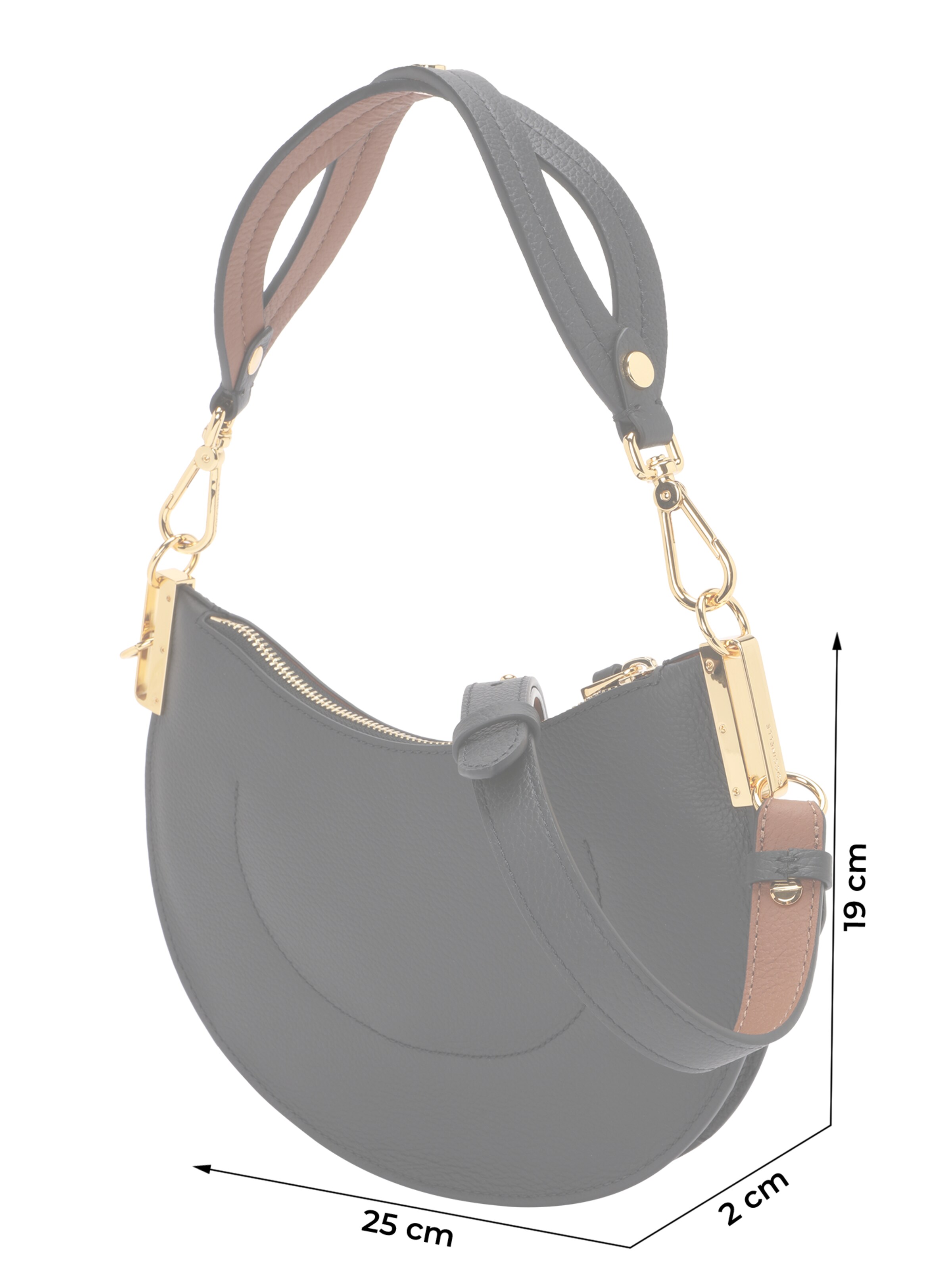 Coccinelle Shoulder bag 'SUNUP' in Black