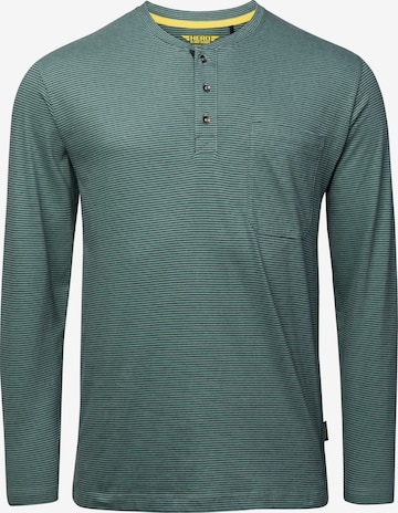 T-Shirt ' HANO' Hero en bleu : devant