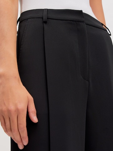 EDITED - Pierna ancha Pantalón 'Tilda' en negro