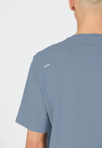 SOS Shirt 'Mera' in Blue