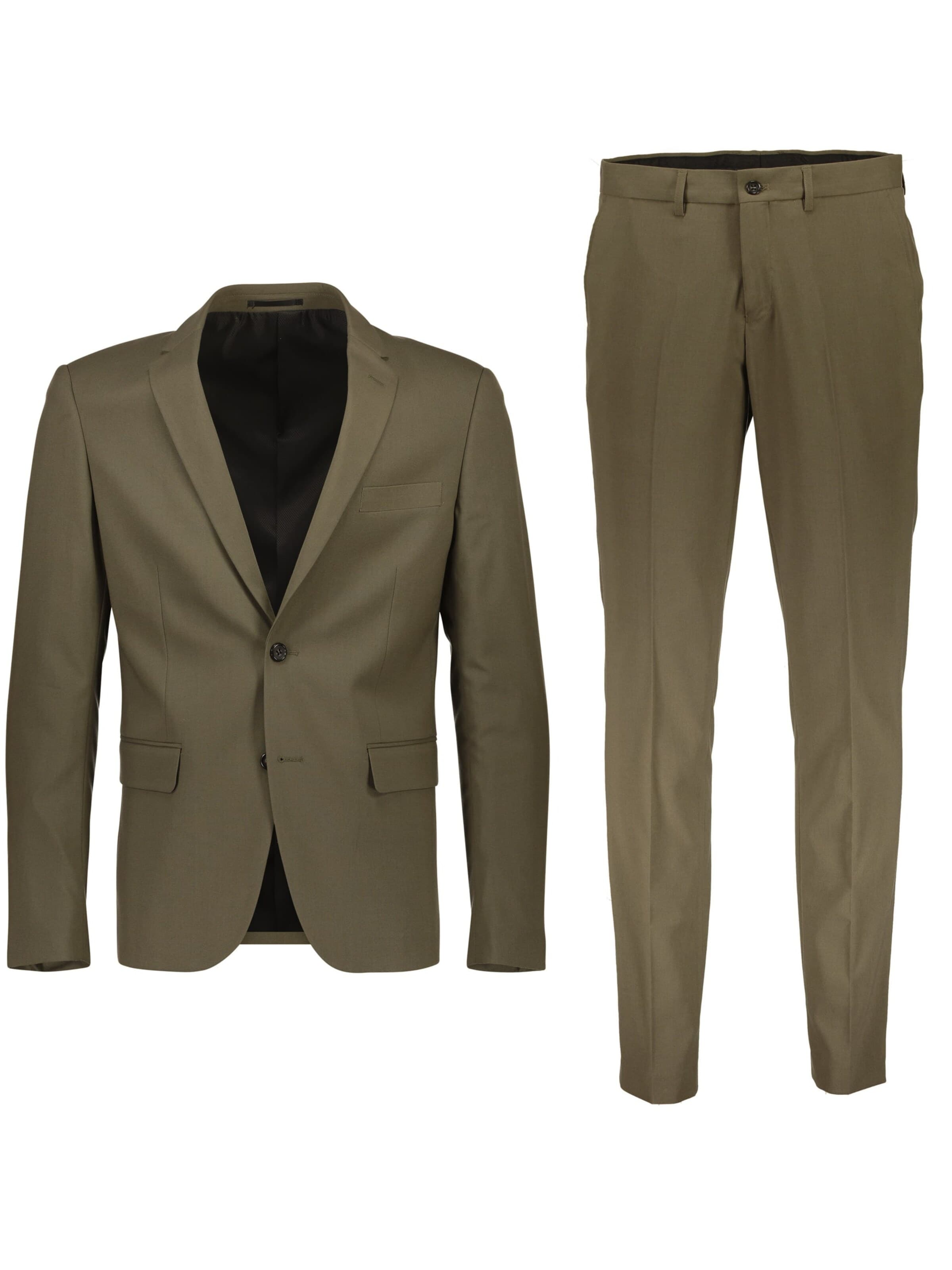 Lindbergh Traje en 40 en oliva, Vista del producto